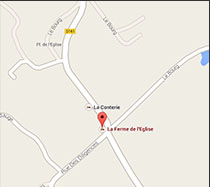 Paln acces ferme de l'eglise location de gites, maison d'hôtes Honfleur Normandie